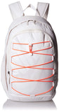 Nike Hayward 2.0 Backpack, Nike Backpack for Women and Men with Polyester Shell & Adjustable Straps, Phantom/Bright Crimson/Phantom - backpacks4less.com
