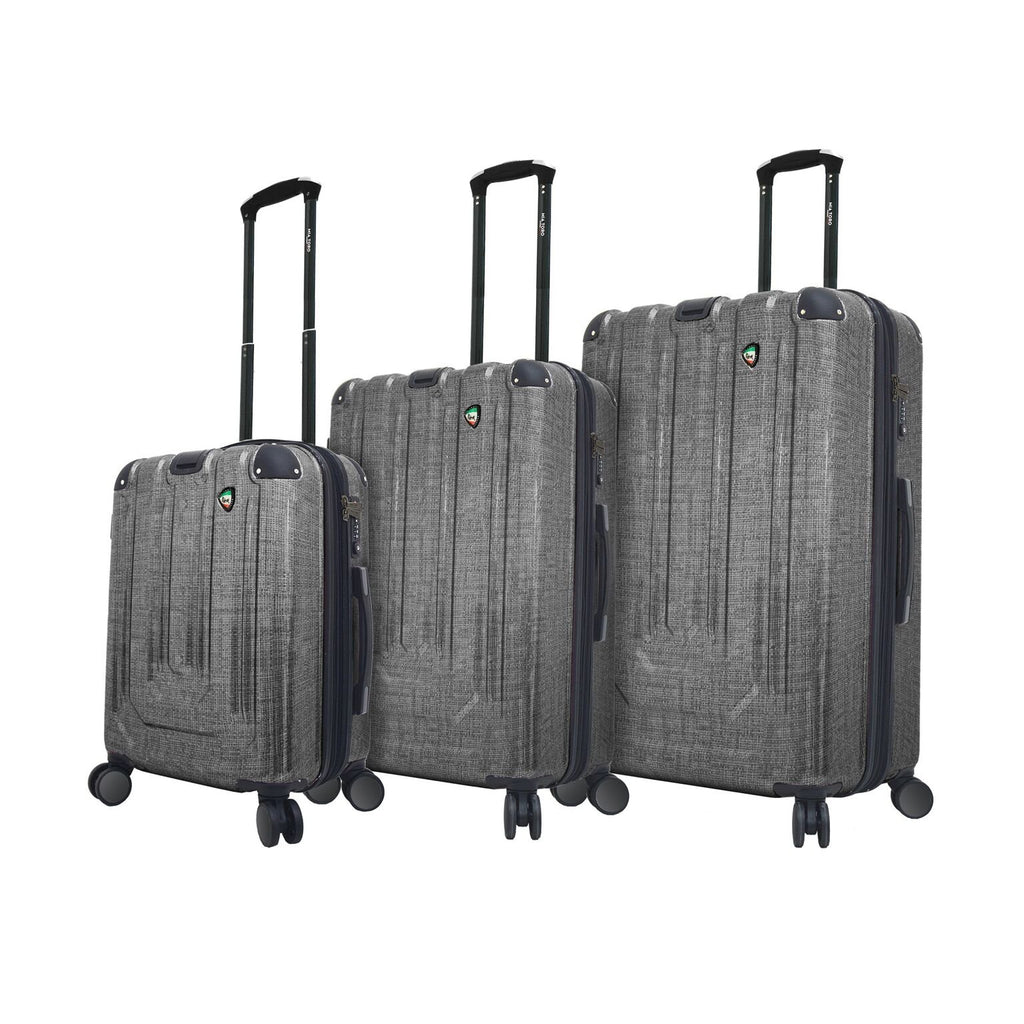 Mia Toro Italy Macchiolina Polish Hardside Spinner Luggage 3pc Set
