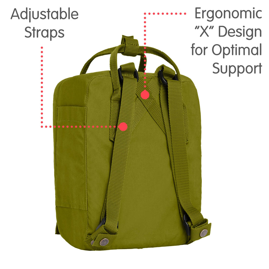 kanken backpack mini straps Fjallraven
