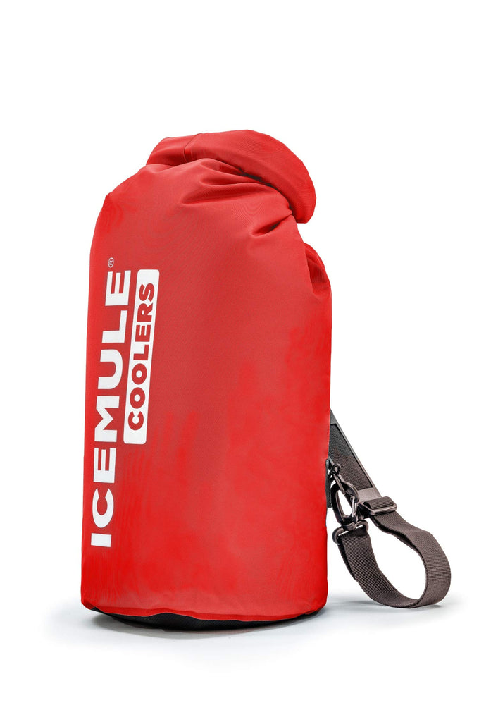 icemule classic insulated mini backpack cooler bag IceMule Classic Insulated Backpack Cooler Bag - Hands-Free, Collapsible, and Waterproof, This Portable Cooler is an Ideal Sling Backpack for Hiking, The Beach, Picnics and Camping-Small, Crimson