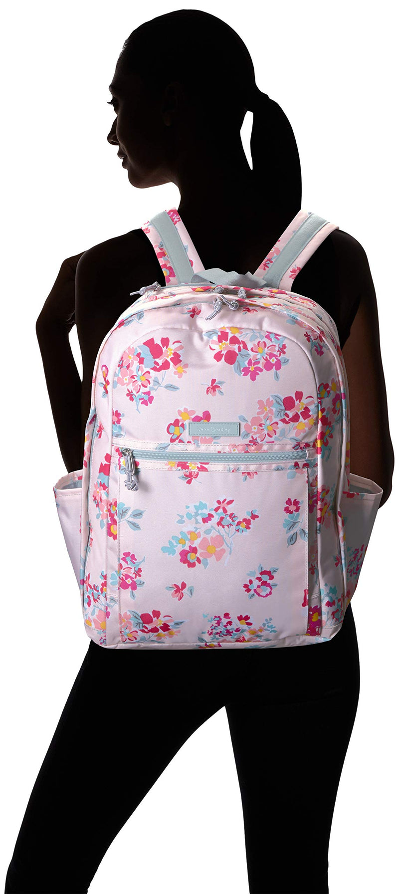 Vera Bradley Women's Lighten Up Grand, Tossed Posies Pink - backpacks4less.com