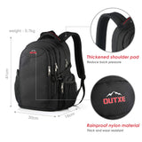 OUTXE Cooler Backpack Insulated Cooler Bag 20L for 14" laptops Lunch Backpack,Black - backpacks4less.com
