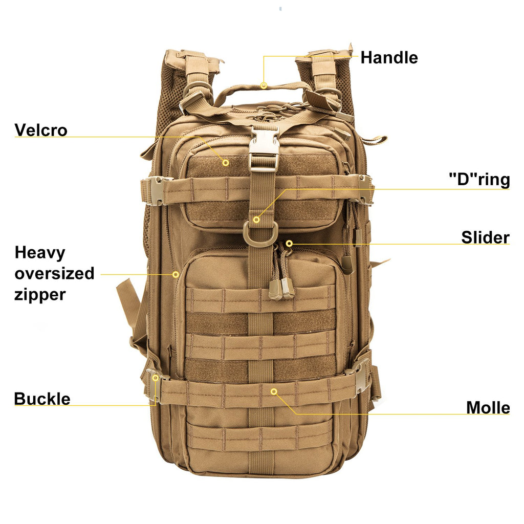 Small Military Tactical Backpack 30L Assault Backpack Tactical Bag Coy–