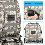 CVLIFE Military Tactical Backpack Army Rucksack Assault Pack Built-up Molle Bag - backpacks4less.com