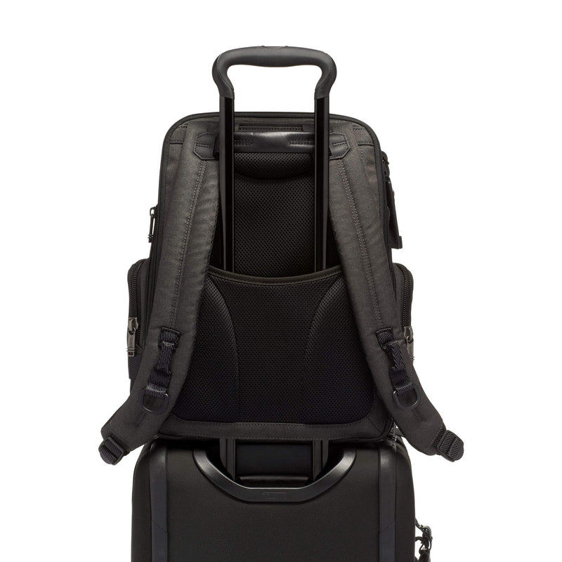 TUMI - Alpha Bravo Nathan Laptop Backpack - 15 Inch Computer Bag for Men and Women - Graphite - backpacks4less.com