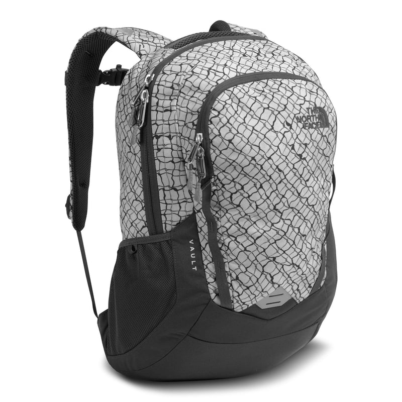 The North Face Vault Backpack, Lunar Ice Grey Chainlink Print - backpacks4less.com