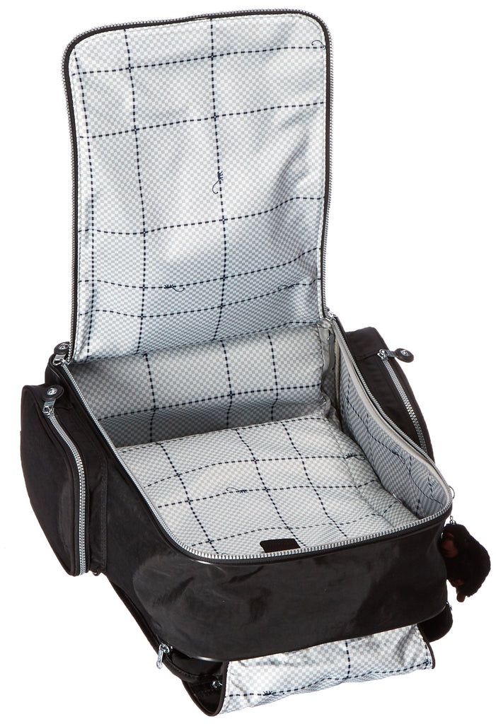 alcatraz ii backpack with laptop protection Kipling Luggage Alcatraz Wheeled Backpack with Laptop Protection, Black, One Size