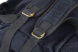 Gootium 21101GRY-S Specially High Density Thick Canvas Backpack Rucksack, Black Small Size - backpacks4less.com