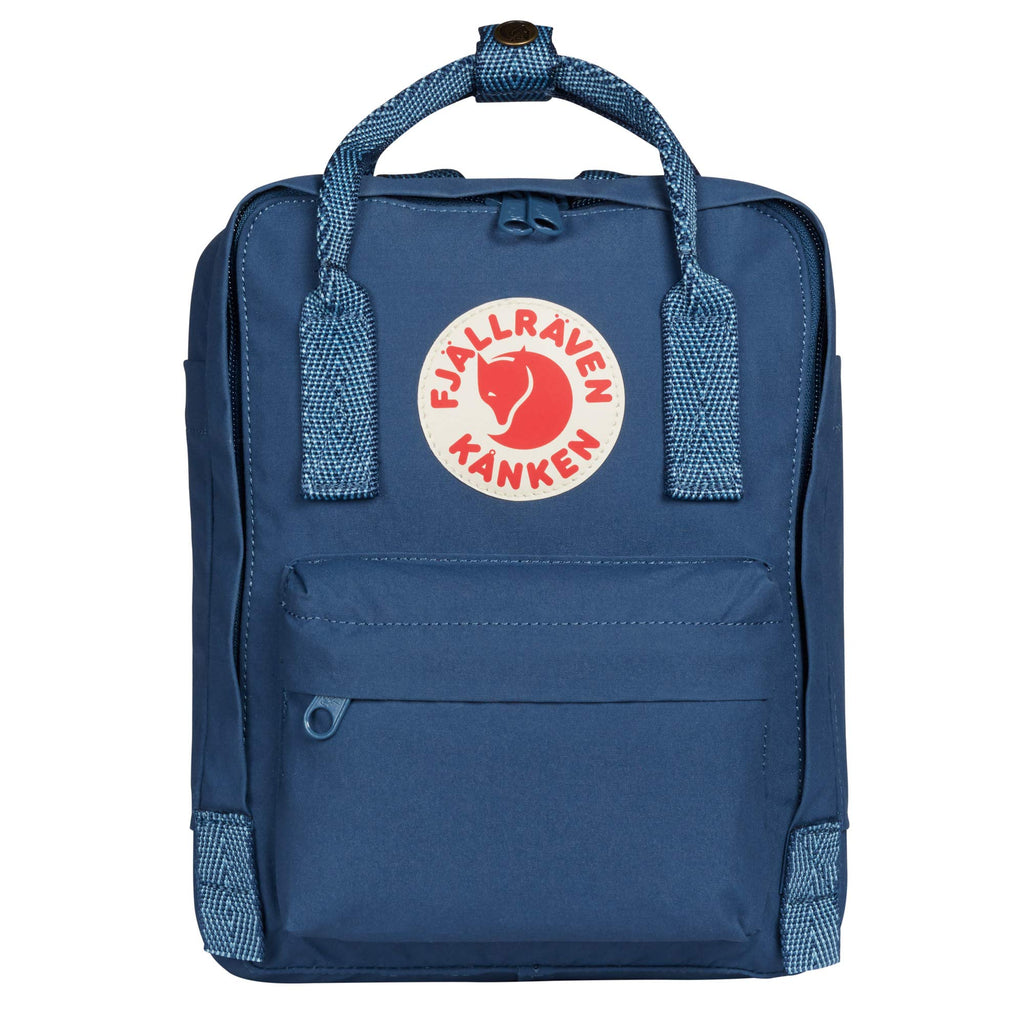 Fjallraven - Kanken Mini Classic Backpack for Everyday, Royal Blue/Goose Eye - backpacks4less.com