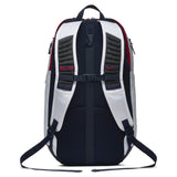 Nike Hoops Elite Hoops Pro Basketball Backpack White Obsidian Red