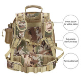 Military Expandable Travel Backpack Tactical Waterproof Work Backpack for Men(OCP) - backpacks4less.com