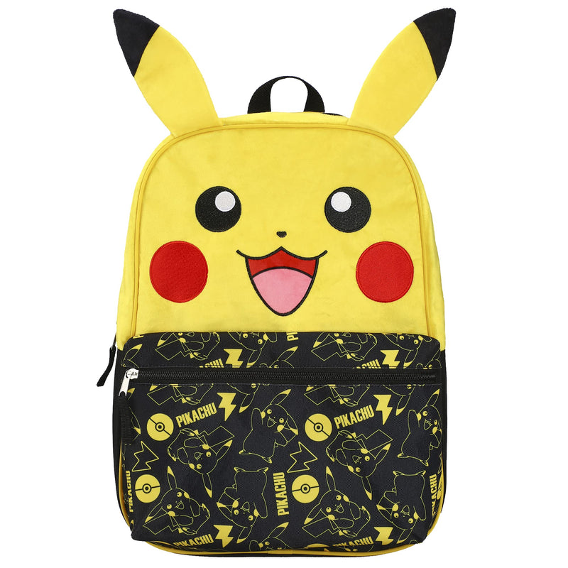 Bioworld Pokemon Pikachu Character 16'' Backpack