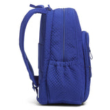 Vera Bradley Iconic Campus Backpack, Microfiber, Gage Blue - backpacks4less.com