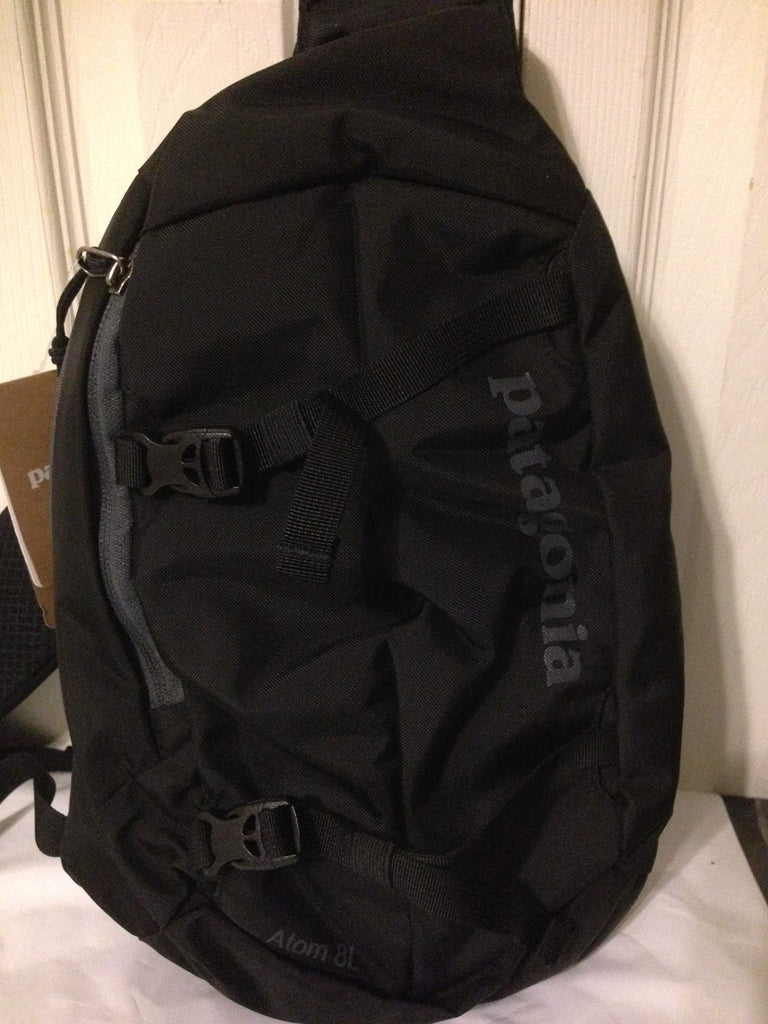 Patagonia Atom Sling Backpack Black Patagonia Atom Sling Backpack Black