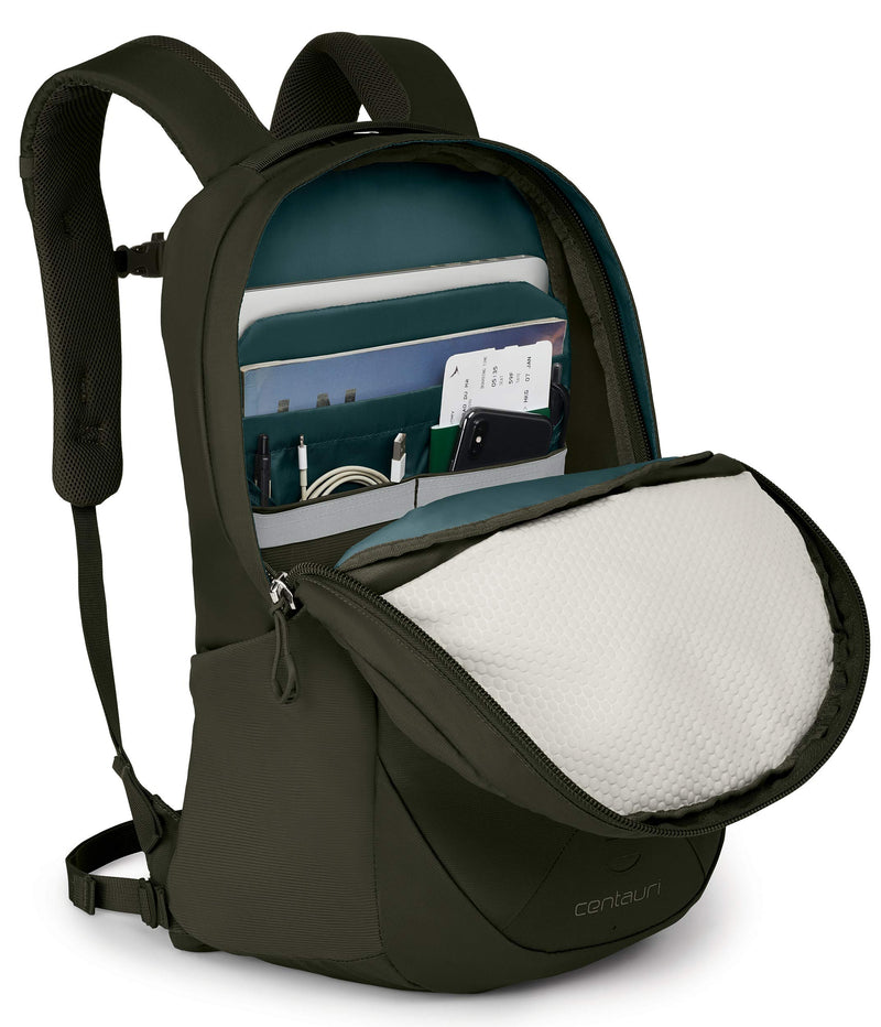 Osprey Packs Centauri Laptop Backpack, Cypress Green - backpacks4less.com