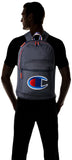 Champion Men's SuperCize Backpack, Navy Heather, OS - backpacks4less.com