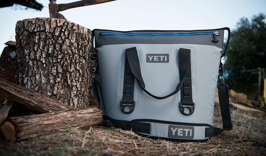 YETI Hopper 40 Cooler Tote Grey Blue 