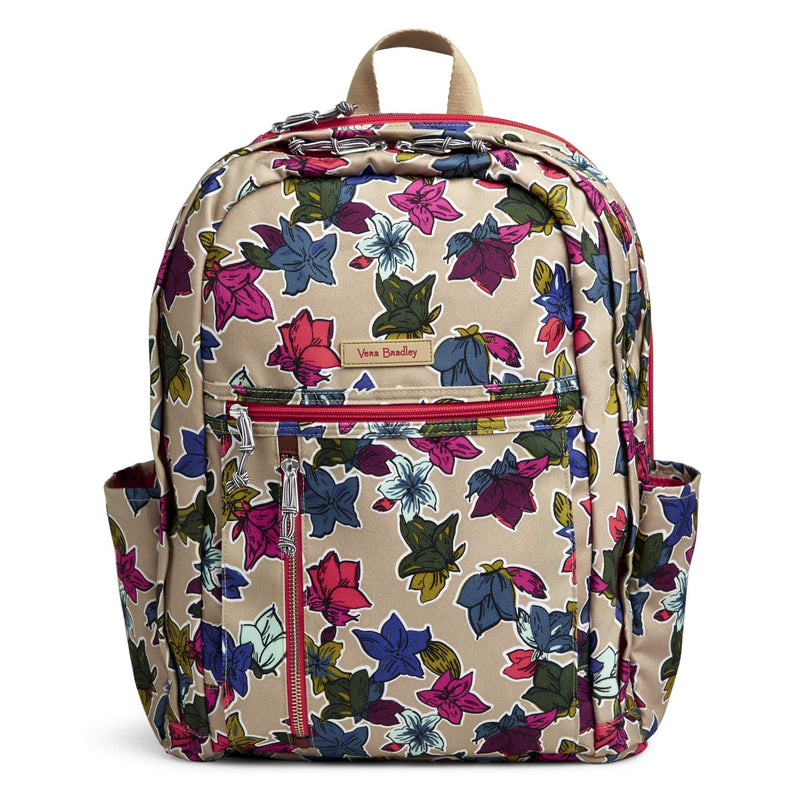 Vera Bradley Women's Lighten Up Grand, Falling Flowers Neutral - backpacks4less.com