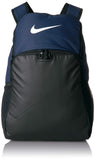 NIKE Brasilia XLarge Backpack 9.0, Midnight Navy/Black/White, Misc