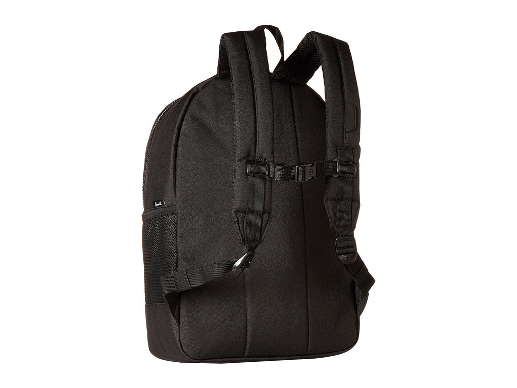 Herschel Kids' Heritage Youth XL Children's Backpack, Black Rubber, One Size - backpacks4less.com
