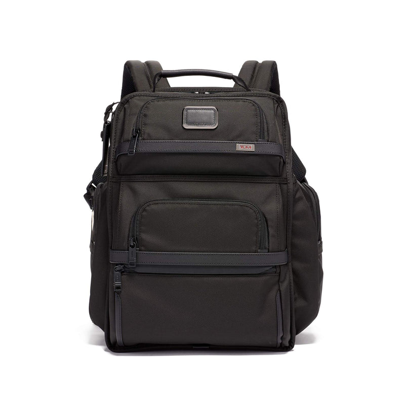TUMI - Alpha 3 Brief Pack - 15 Inch Computer Backpack for Men and Women - Black - backpacks4less.com