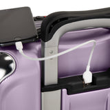 Ricardo Beverly Hills Rodeo Drive 2.0 Hardside 4 Wheel Spinner, TSA Lock, Lightweight Suitcase, Unisex, Stylish, Silver Lilac, 21-Inch Carry-On