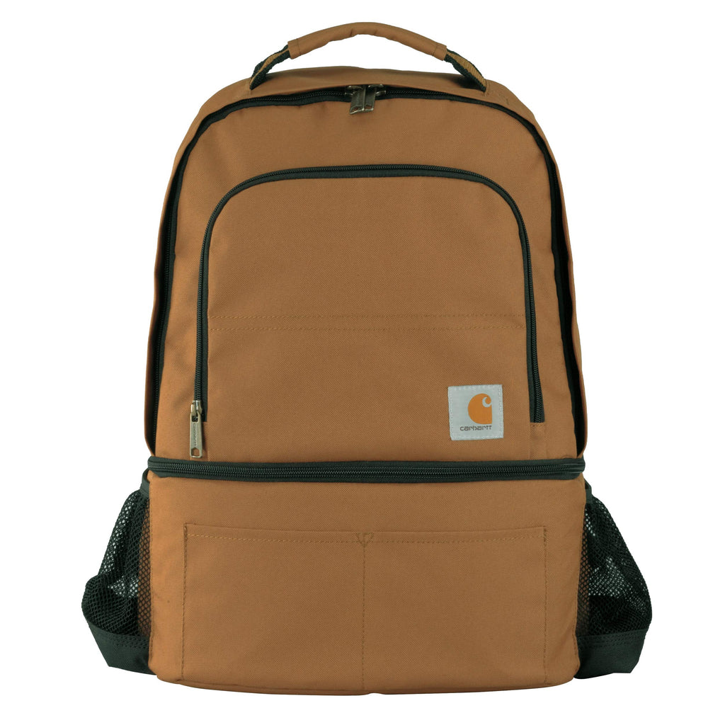 Carhartt 2-in-1 Insulated Cooler Backpack, Brown - backpacks4less.com