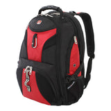 SwissGear 1900 Scansmart TSA Friendly Laptop Backpack- Red/Black - backpacks4less.com