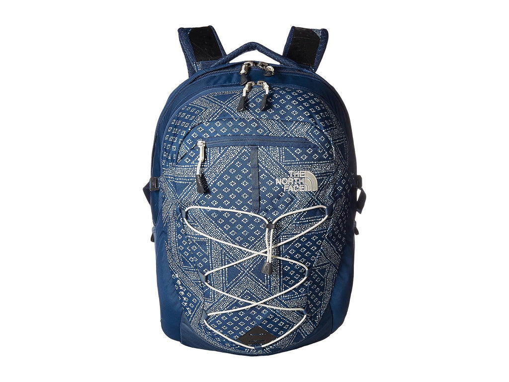north face backpack shady blue heather The North Face Women's Borealis Shady Blue Bandana Print/Shady Blue One Size
