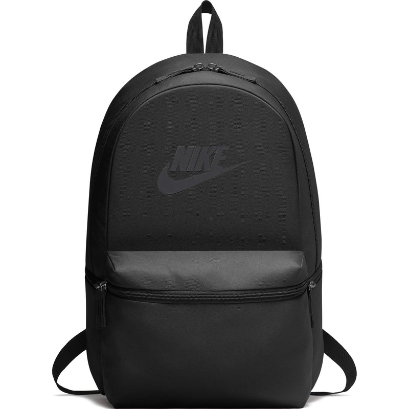 NIKE Heritage Backpack, Black/Black/Anthracite, One Size - backpacks4less.com