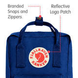 Fjallraven - Kanken Mini Classic Backpack for Everyday, Deep Blue - backpacks4less.com