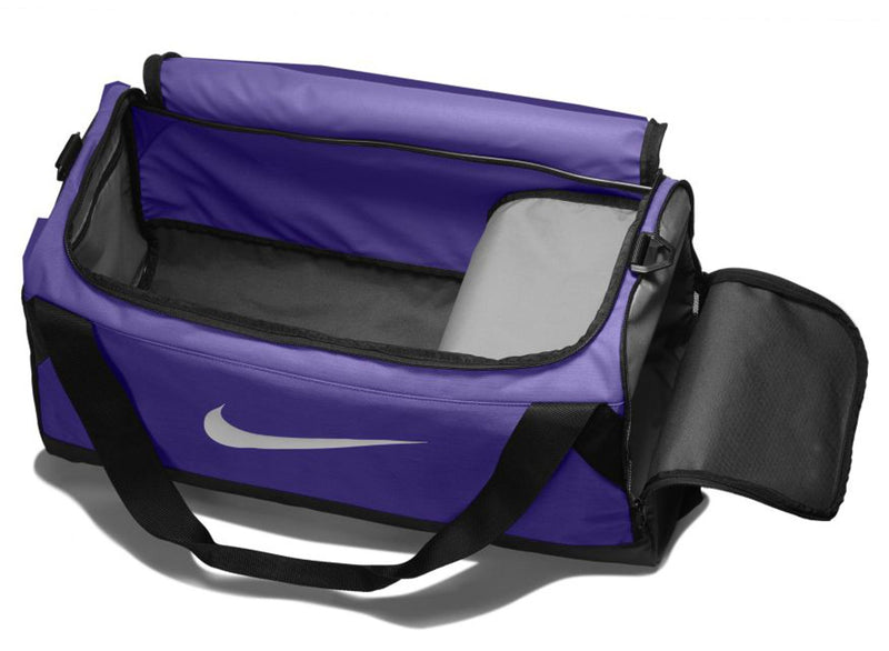 Nike Brasilia (Medium) Training Duffel Bag - TM PURPLE/BLACK/WHITE - BA5334-547 - backpacks4less.com