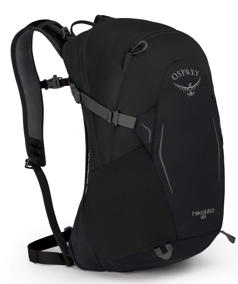 Osprey Packs Hikelite 18 Backpack, Black, One Size - backpacks4less.com