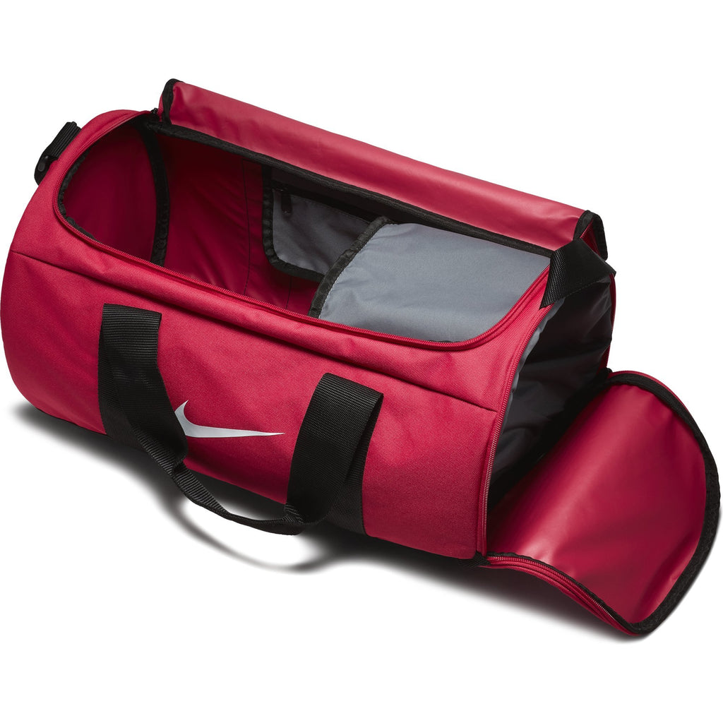 NIKE Team Women's Training Duffel Bag, Rush Pink/Black/White, One Size–