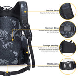 Mardingtop 28L Tactical Backpacks Molle Hiking daypacks for Camping Hiking Military Traveling Motorcycle (28L-Black Multicam) - backpacks4less.com