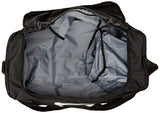 NIKE Brasilia Small Duffel - 9.0, Black/Black/White, Misc - backpacks4less.com