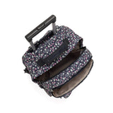 Kipling Sanaa Large Rolling Backpack Floral Rush - backpacks4less.com