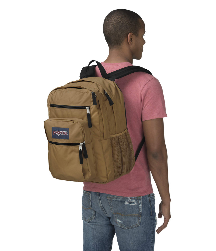 Jansport big student backpack tan shop