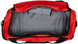 Nike Brasilia Training Medium Duffle Bag, Durable Nike Duffle Bag for Women & Men with Adjustable Strap, University Red/Black/White - backpacks4less.com