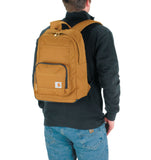 Carhartt Legacy Classic Work Backpack with Padded Laptop Sleeve, Carhartt Brown - backpacks4less.com
