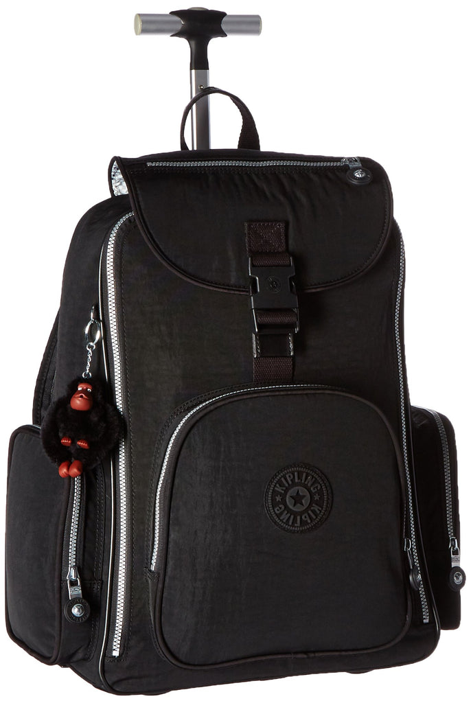 alcatraz ii backpack with laptop protection Kipling Luggage Alcatraz Wheeled Backpack with Laptop Protection, Black, One Size