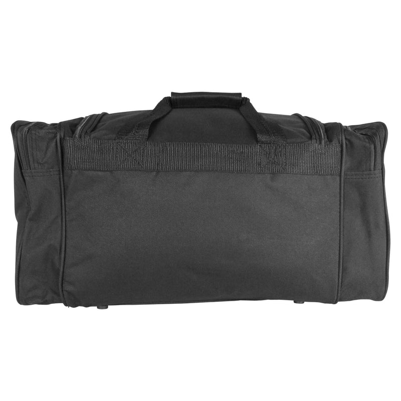 Dalix 20 Inch Sports Duffle Bag with Mesh and Valuables Pockets, Black - backpacks4less.com