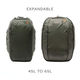Peak Design Travel Duffelpack 45-65L (Sage) - backpacks4less.com