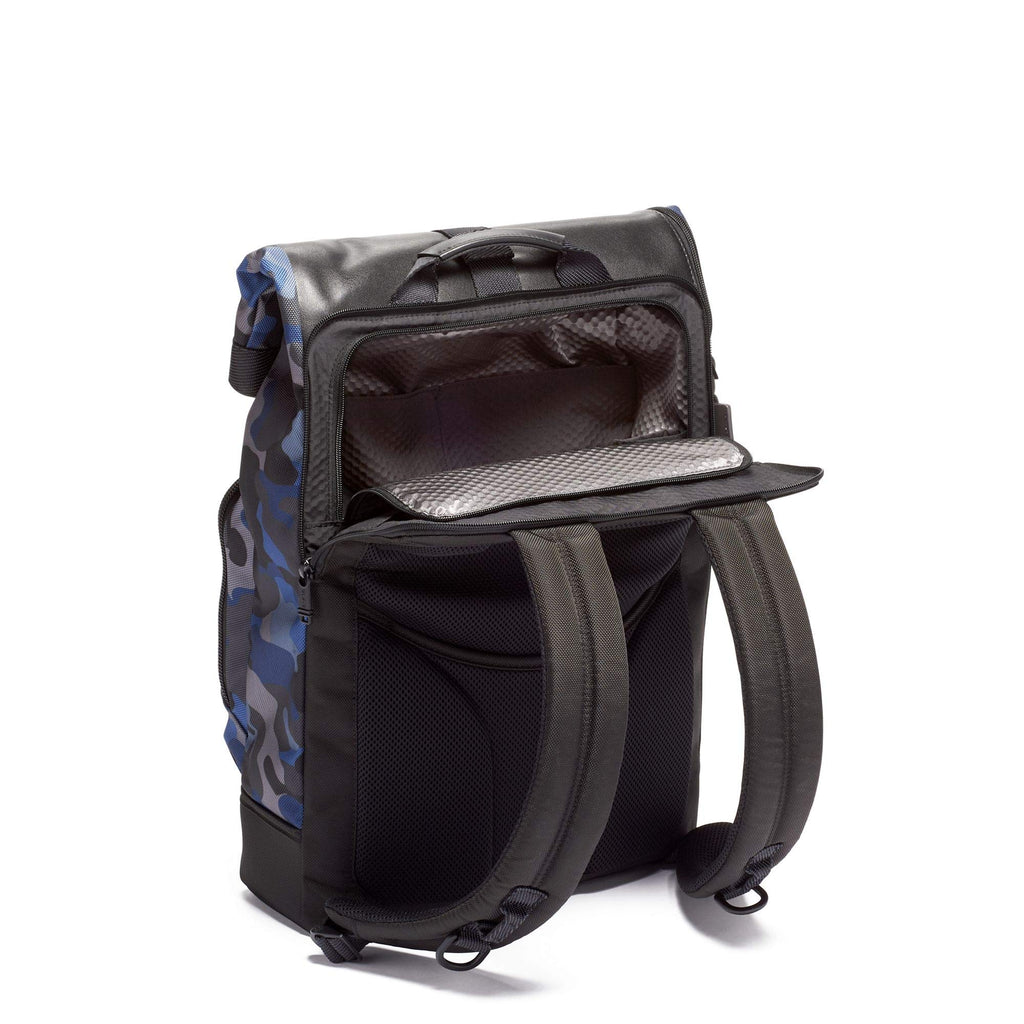 tumi backpack outlet camo TUMI - Alpha Bravo London Roll Top Laptop Backpack - 15 Inch Computer Bag for Men and Women