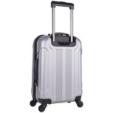 Kenneth Cole Reaction Out Of Bounds 20-Inch Carry-On Lightweight Durable Hardshell 4-Wheel Spinner Cabin Size Luggage - backpacks4less.com