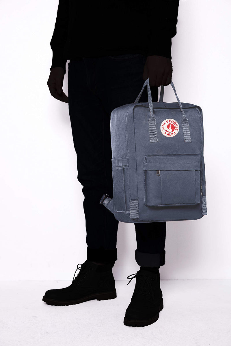 KALIDI Casual Backpack for Women,15 Inches Laptop Classic Backpack Camping Rucksack Travel Outdoor Daypack College School Bag (Navy) - backpacks4less.com