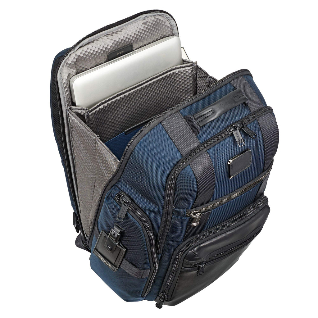 alpha bravo sheppard deluxe water resistant 15-inch laptop backpack TUMI - Alpha Bravo Sheppard Deluxe Brief Pack Laptop Backpack - 15 Inch Computer Bag for Men and Women