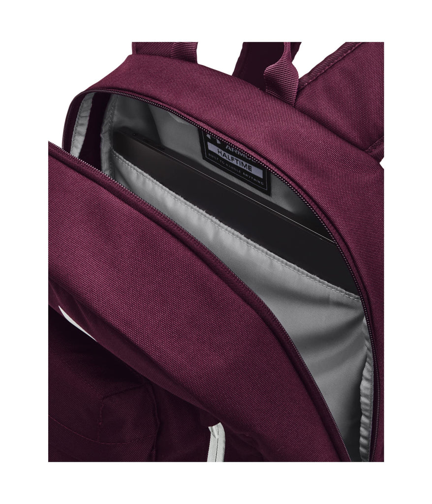 Under Armour Halftime Backpack, (572) Purple Stone/Purple Stone/Gray Mist, One Size Fits All