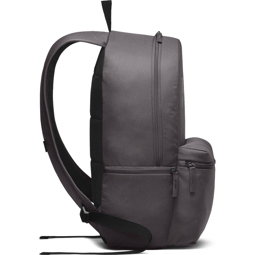 NIKE unisex-adult Heritage Backpack, Thunder Grey/Black/Black, One Size