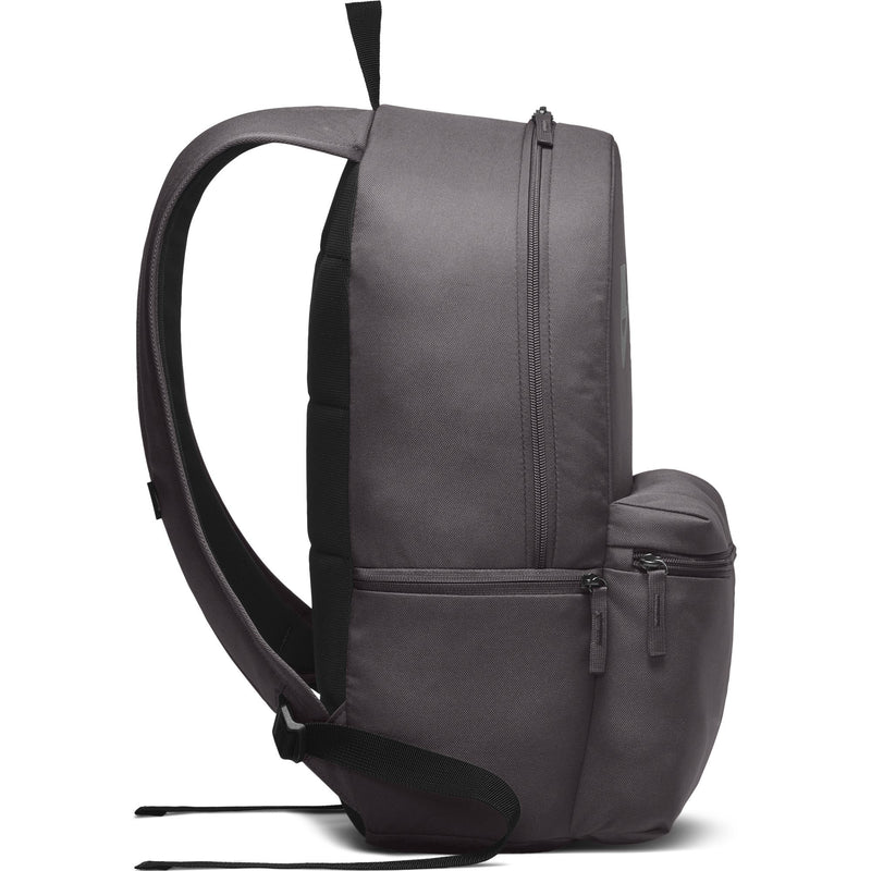 NIKE unisex-adult Heritage Backpack, Thunder Grey/Black/Black, One Size - backpacks4less.com
